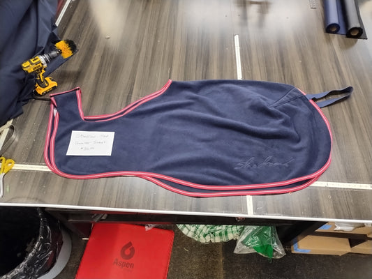 Shedrow Navy and Red Quarter Sheet Medium