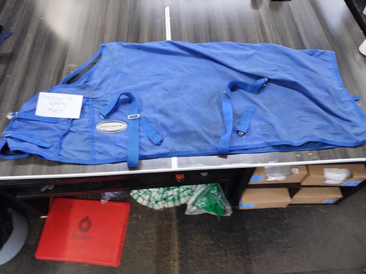 Shedrow Blue Stable Sheet 72 "